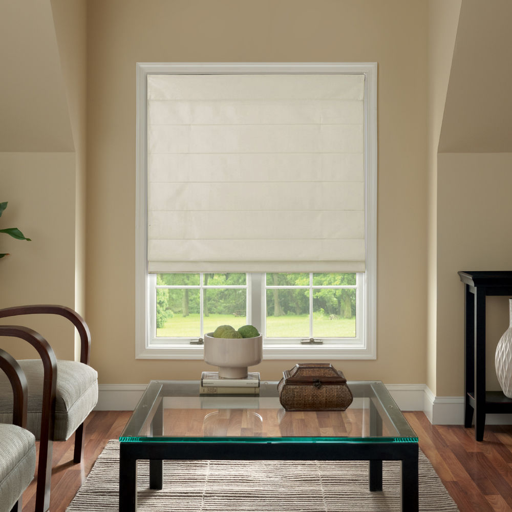 Linen Blackout Cordless Roman Shades