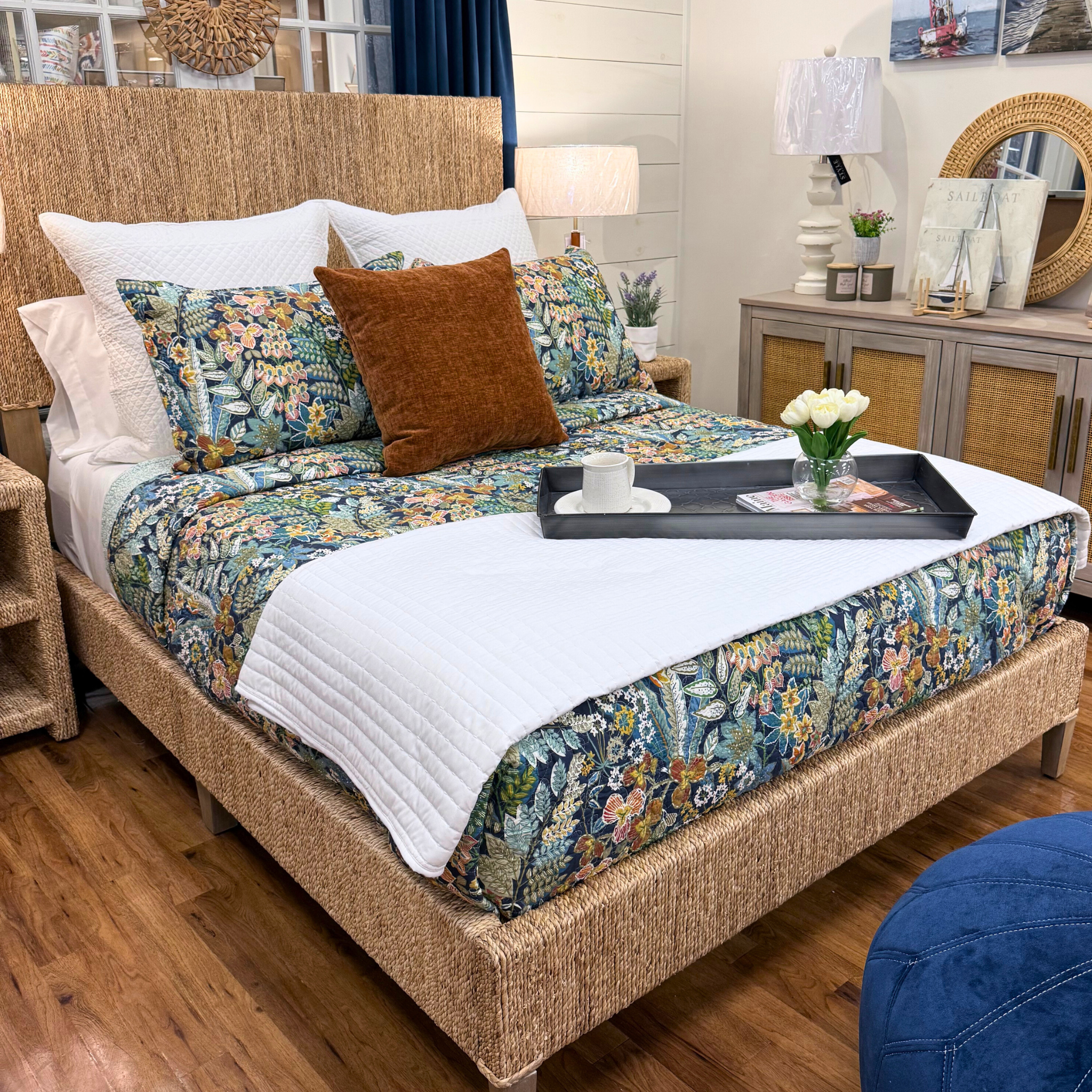 Posy Reversible Quilt Set