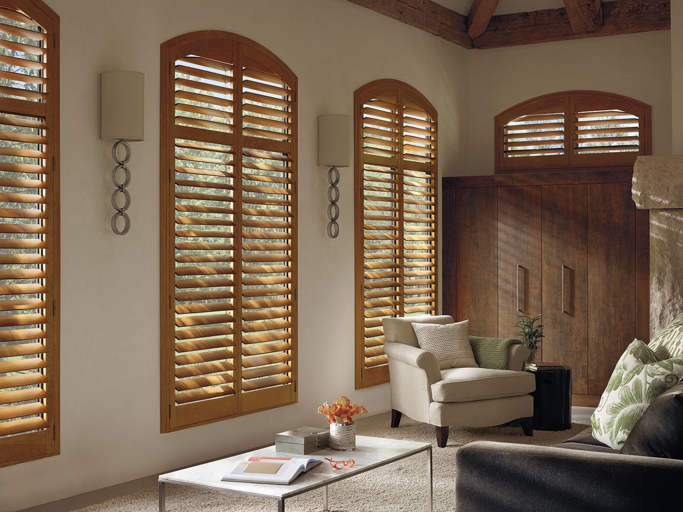 Heritance Hardwood Shutters by Hunter Douglas