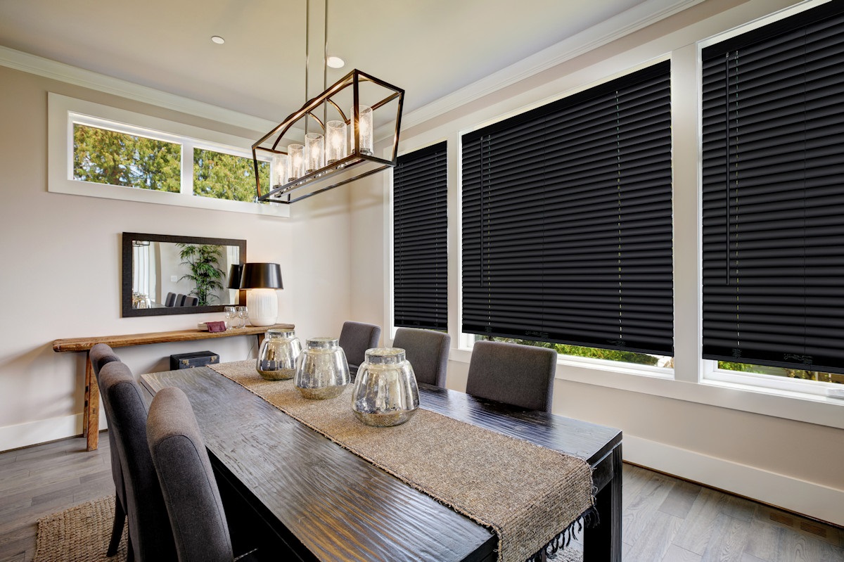 Cordless 1” Vinyl Mini Blinds